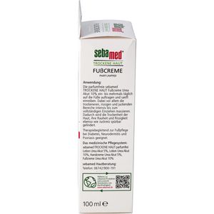 Produktbild für Fußcreme sebamed Urea Akut 10%, feuchtigkeitsspendend