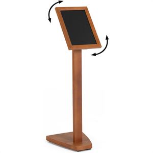 Infoständer Update-Displays aus Holz, braun, A3