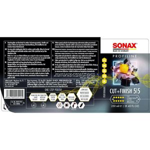 Produktbild für Autopolitur Sonax Profiline Cut &amp; Finish