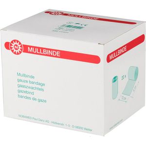 Produktbild für Mullbinden Nobamed 12 cm x 4 m