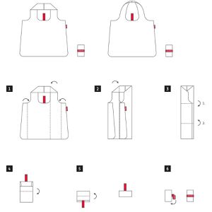 Produktbild für Einkaufstasche Reisenthel Mini Maxi Shopper, smiley grey