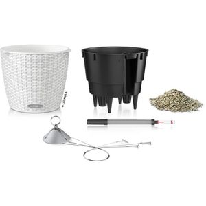 Produktbild für Blumenampel Lechuza NIDO Cottage 28 weiß
