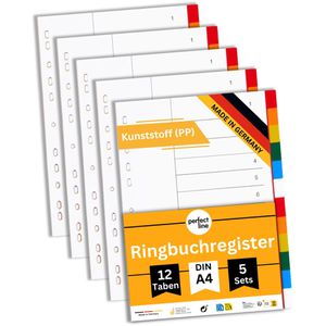 Produktbild für Register perfect-line A4, blanko