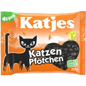 Lakritz Katjes Katzen Pfötchen, süß & würzig