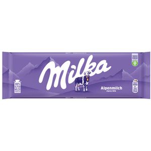 Tafelschokolade Milka Alpenmilch