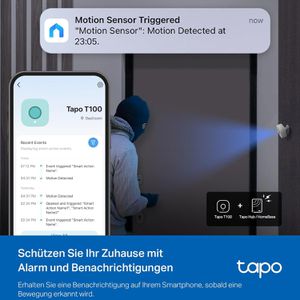 Produktbild für Bewegungsmelder Tapo T100 PIR Funk