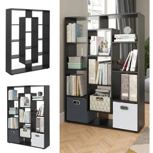Produktbild für Bücherregal Vicco 30602, schwarz