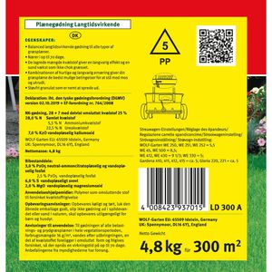 Produktbild für Dünger Wolf-Garten LD 300 A Rasen-Langzeitdünger
