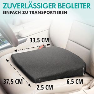 Produktbild für Keilkissen Walser Joel, 27023, schwarz