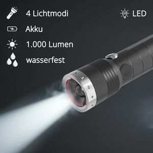 Produktbild für Taschenlampe Ledlenser MT14, LED, aufladbar