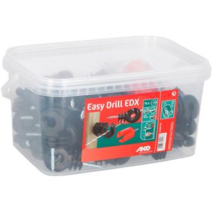 Produktbild für Isolatoren AKO Easy Drill EDX, mit Holzgewinde, Ringisolator