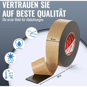 Produktbild für Dichtungsband Poppstar 1010254 doppelseitiges Butylband