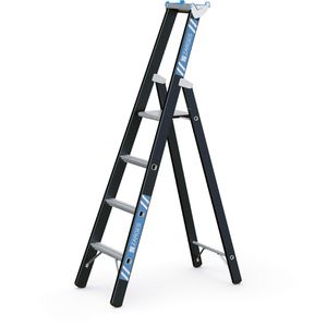 Produktbild für Stehleiter Zarges Megastep S, 41146, mit Plattform