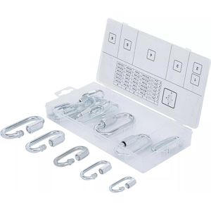 Karabinerhaken BGS-technic 8078, Aluminium