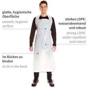 Produktbild für Einwegschürzen Franz-Mensch Hygostar, 25 Stück