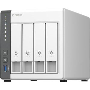 Produktbild für NAS QNAP TS-433-4G, 1GbE &amp; 2.5GbE LAN, 4 Bay
