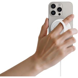 Produktbild für Ladestation Belkin UltraCharge Qi2, magnetisch, weiß
