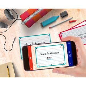 Produktbild für Karteikarten Oxford Flash 2.0, 400133921, A6