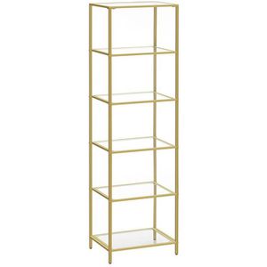 Produktbild für Bücherregal Vasagle LGT500A01, gold