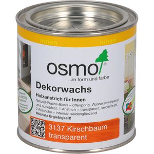 Produktbild für Holzlasur Osmo Dekorwachs transparent, 0,375l