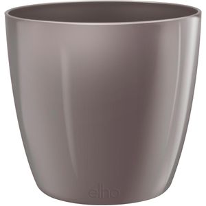 Produktbild für Übertopf elho Brussels Diamond, taupe, Ø 29 x 27 cm