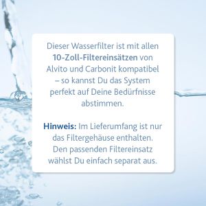 Produktbild für Untertisch-Wasserfilter Carbonit VARIO-HP Basic