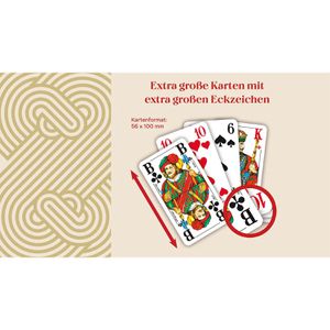 Produktbild für Kartenspiel ASS Altenburger Doppelkopf große Eckzeichen