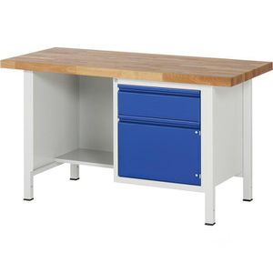 Produktbild für Werkbank Rau Basic 8455-2, blau