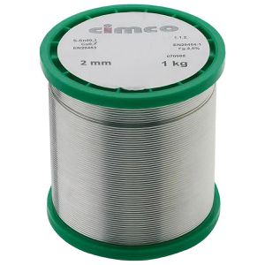 Produktbild für Lötzinn CIMCO 150178, mit Flussmittel, bleifrei