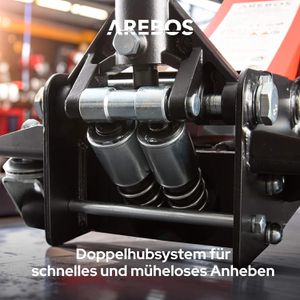 Produktbild für Rangierwagenheber Arebos AR-HE-HRW+UB, Set 3 tlg.
