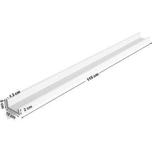 Produktbild für Wandregal Songmics LWS46WT, weiß