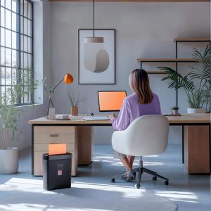 Produktbild für Aktenvernichter Hama 50587 Prime M50CD-B, schwarz