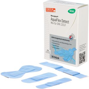 Pflaster Wero AquaFlex Detect Mix, 30 Strips