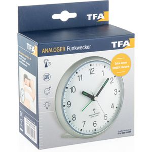 Produktbild für Wecker TFA 60.1506 silber, analog