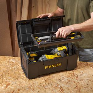 Produktbild für Werkzeugkoffer Stanley Werkzeugbox Basic 24, 1-79-218