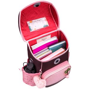 Produktbild für Schulranzen Belmil Compact Plus, Cherry Blossom, 5-teilig