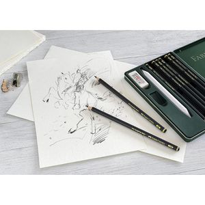 Produktbild für Graphitstifte Faber-Castell 115220, Pitt Matt Set