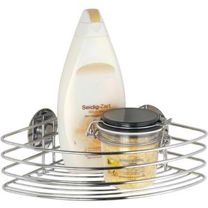 Produktbild für Duschablage Wenko Turbo-Loc Eckablage, verchromt