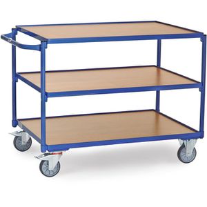 Produktbild für Tischwagen Fetra 2954, aus Metall &amp; Holz