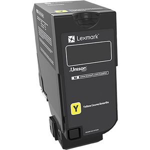 Produktbild für Toner Lexmark 74C20Y0 Prebate, gelb