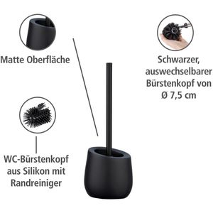 Produktbild für WC-Bürste Wenko Badi, schwarz