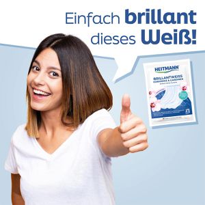 Produktbild für Fleckenentferner Heitmann Brillantweiß, Pulver