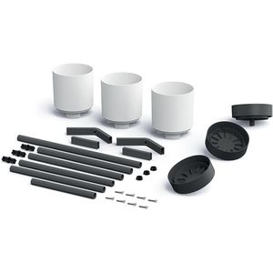 Produktbild für Blumenständer Prosperplast Bloomie, schwarz/weiß