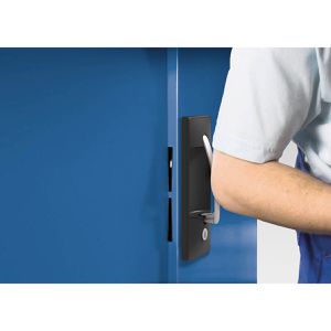 Produktbild für Werkzeugschrank CP-Möbel 8820-000, aus Metall, grau / blau