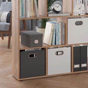 Produktbild für Bücherregal Vicco Pilar, sonoma eiche