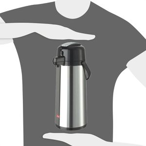 Produktbild für Thermoskanne Melitta 16718, Edelstahl