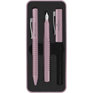 Produktbild für Schreibset Faber-Castell Grip 2010 rose shadows, 2-teilig