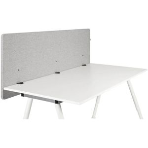 Produktbild für Tischtrennwand hJh-OFFICE 891009, hellgrau