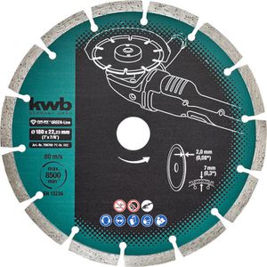 Trennscheibe kwb Cut-Fix Green-Line 798740, Bohrungs-Ø 22,23mm
