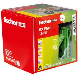 Dübel Fischer 567812, SX Plus Green